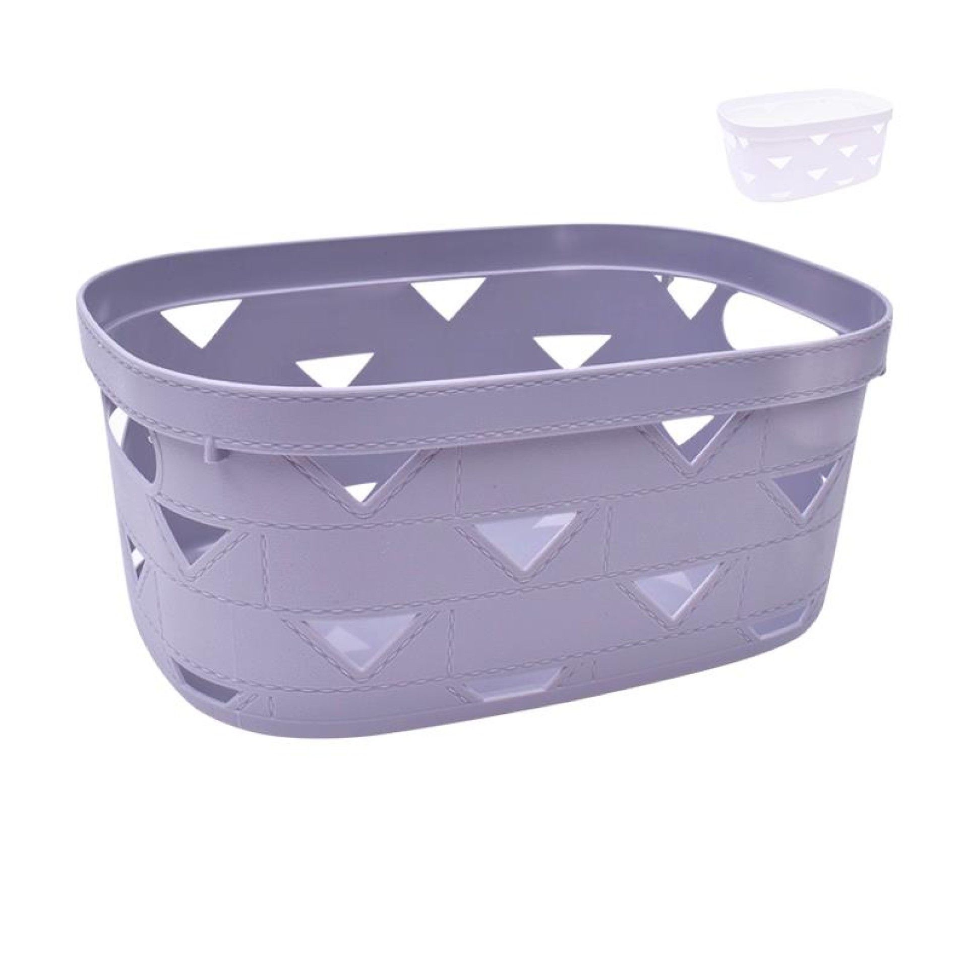 CESTO PLAST. RECT. 2630-523-01 CX80