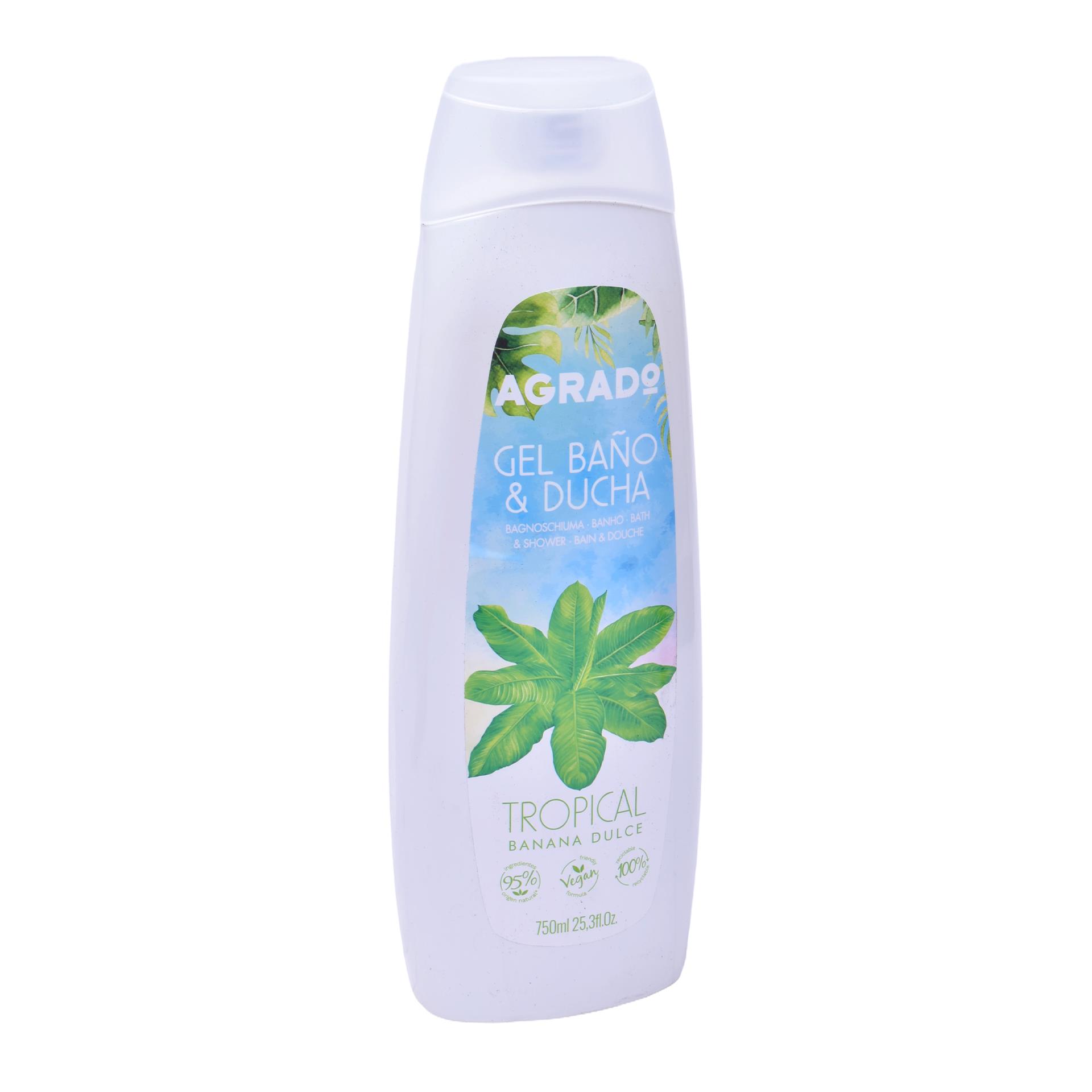 GEL BANHO&DUCHE AGRADO 750ML TROPICAL GEL BANHO&DUCHE AGRADO 750ML TROPICAL