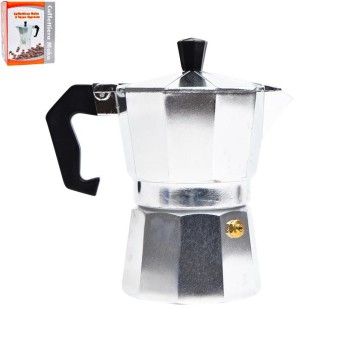 CAFETEIRA ALUMINIO 3 CAFES 1688-000-03 CX36