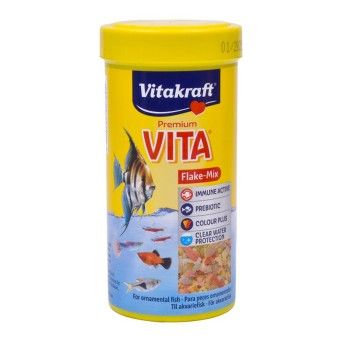 VITAKRAFT FLAKE MIX PEIXES TROPIC. 250ML