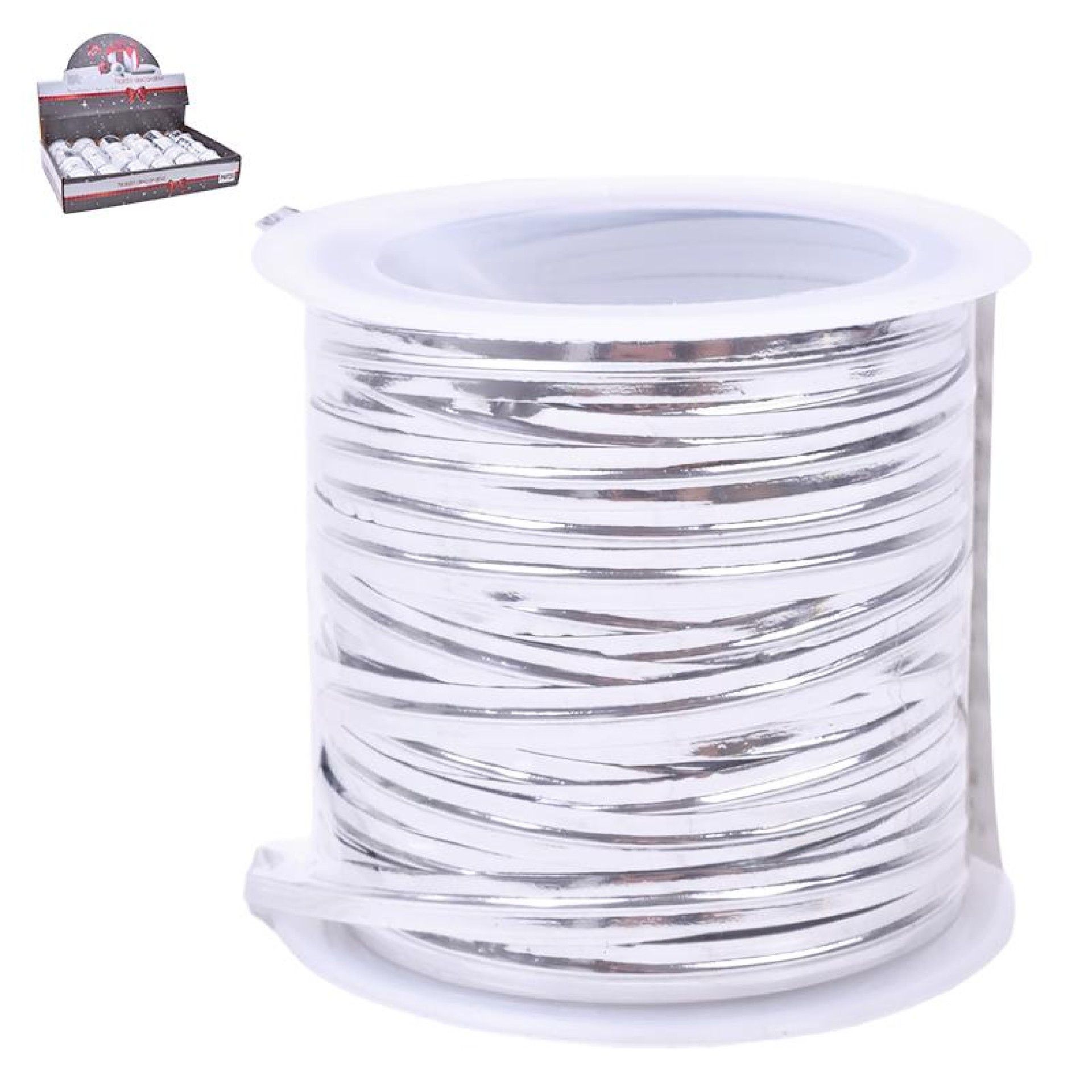 ROLO FIO METALICO PRATA 15MT ROLO FIO METALICO PRATA 15MT