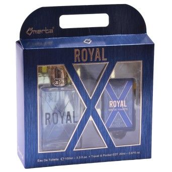 ROYAL EDT 100ML+ POCKET PERM 20ML ROYAL X
