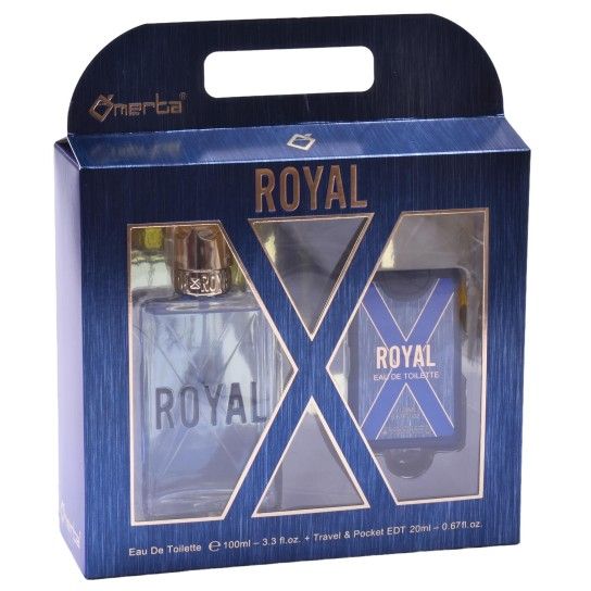 ROYAL EDT 100ML+ POCKET PERM 20ML ROYAL X