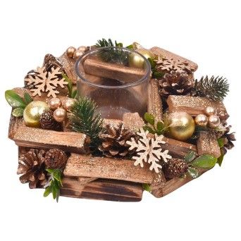COROA PORTA VELAS 2300-576-18 CX16