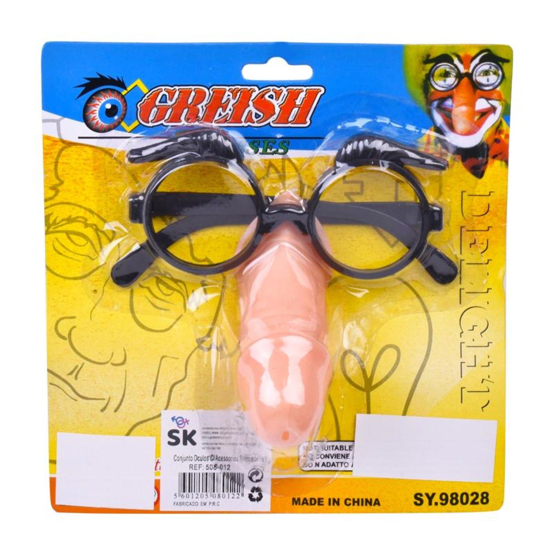 OCULOS BRINC PENIS 508-012 CX216 OCULOS BRINC PENIS 508-012 CX216