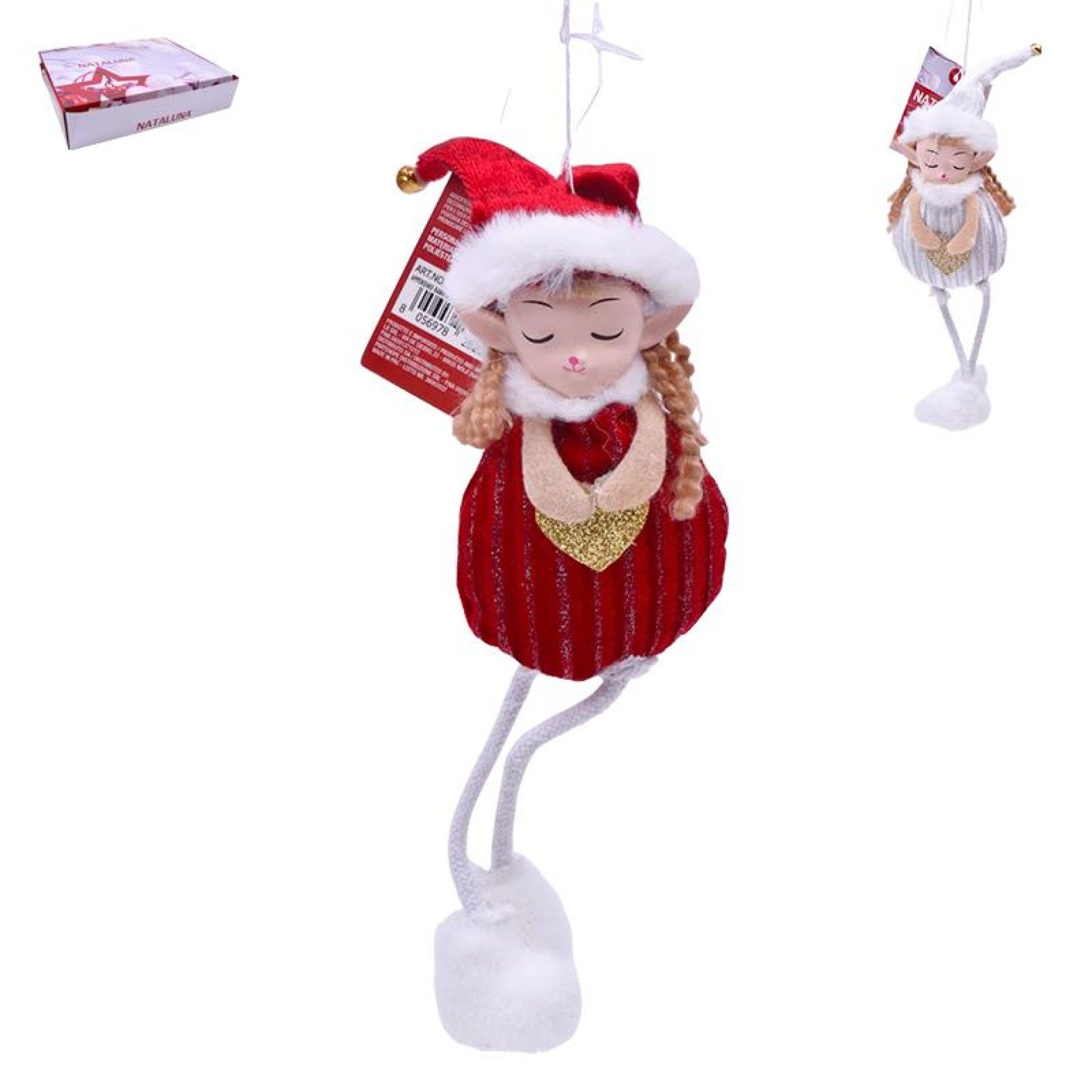 BONECA DE PENDURAR 3COR 24CM 95463-1 BONECA DE PENDURAR 3COR 24CM 95463-1