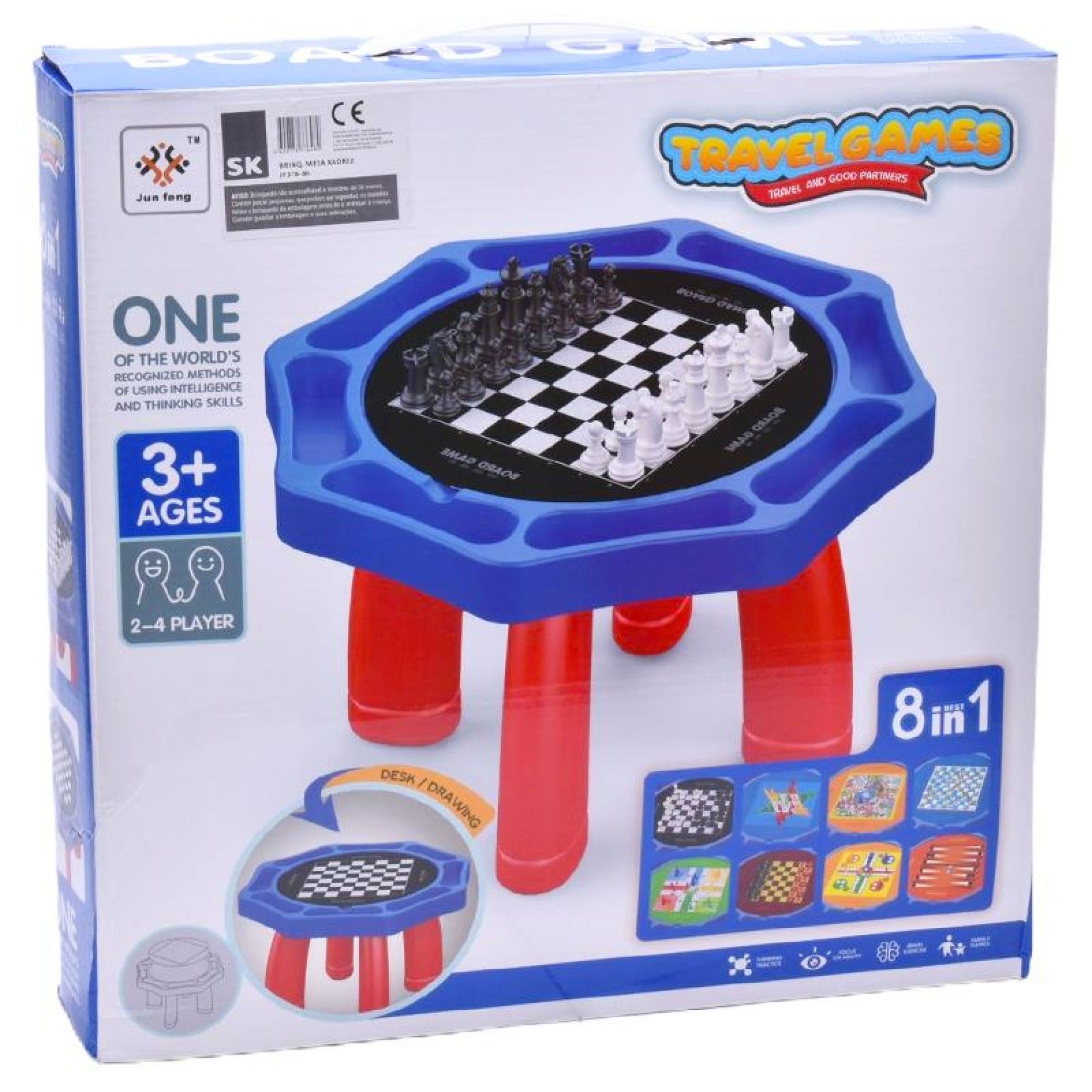 BRINQ. MESA XADREZ JF378-86 BRINQ. MESA XADREZ JF378-86