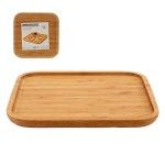TABUA BAMBU QUADRADA 25X25CM 55073