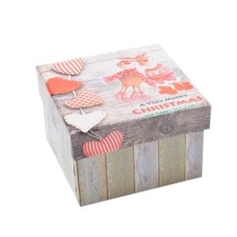 CAIXA CARTAO NATAL 8X8X5CM
