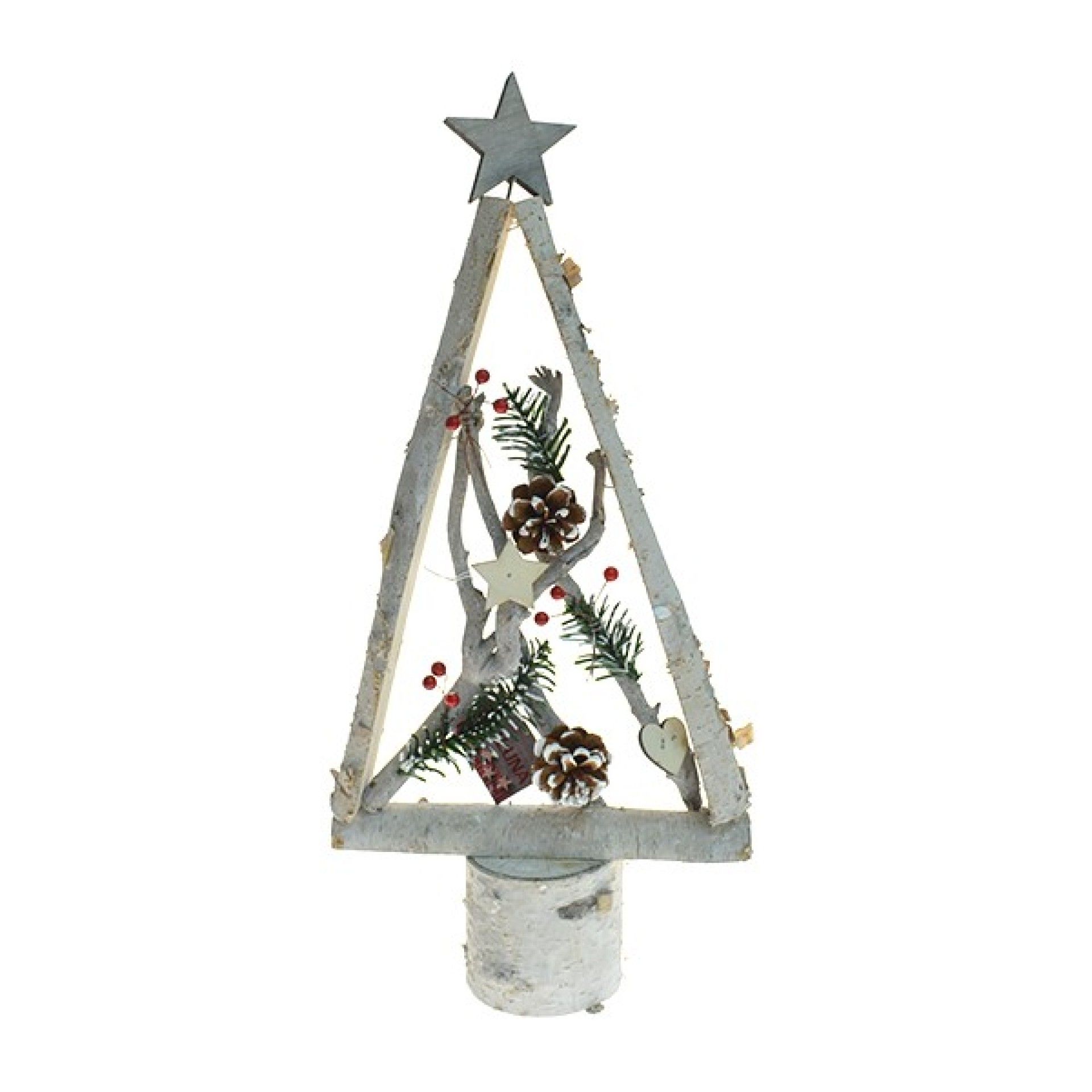 ARVORE MAD. PINHAS 50CM 4124115 LUNA ARVORE MAD. PINHAS 50CM 4124115 LUNA