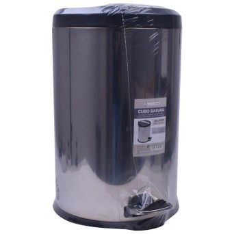 BALDE C/ PEDAL INOX 20L CONFORTIME