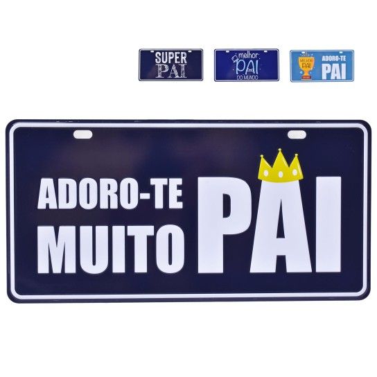 PLACA METAL PAI 15X30  207-106-P CX96