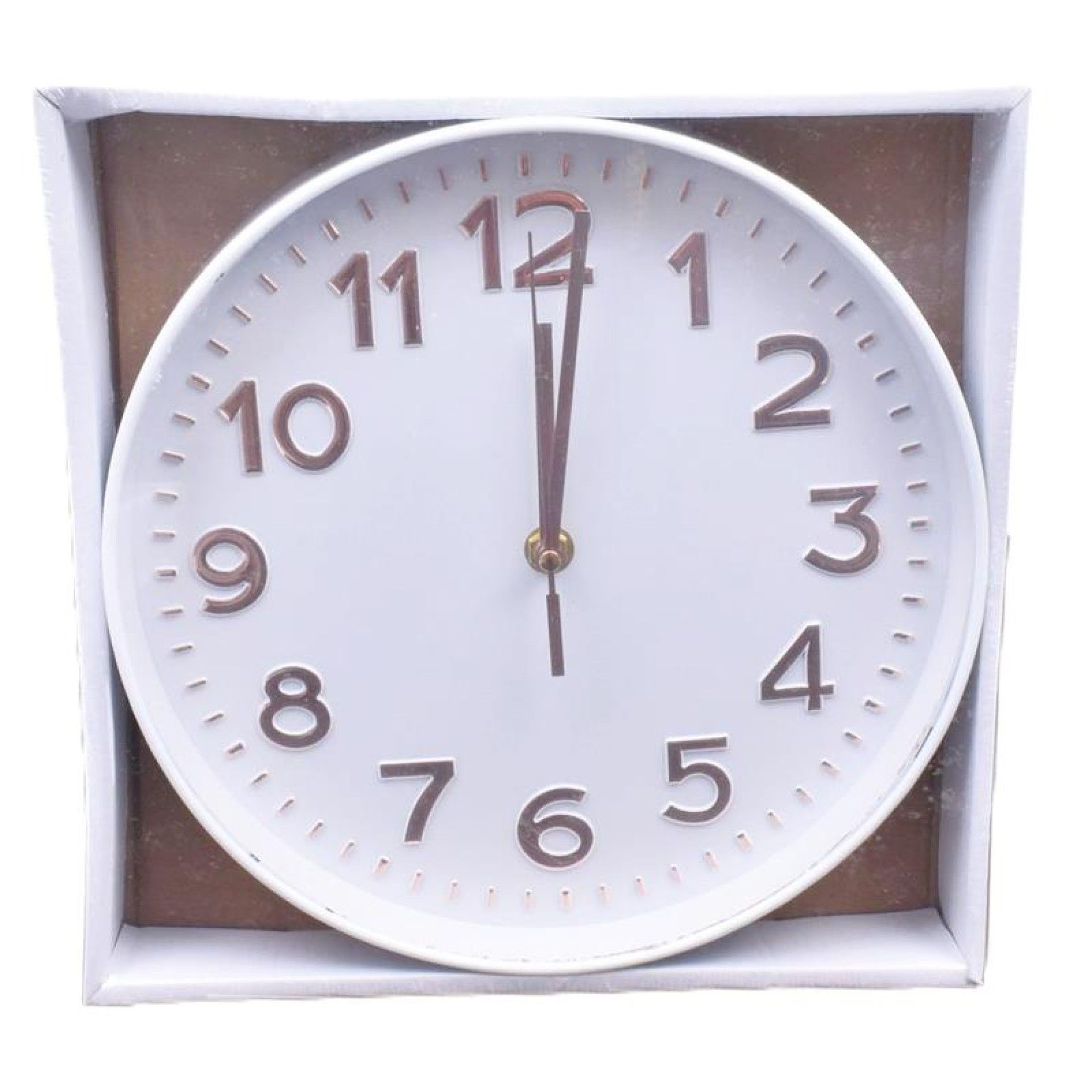 RELOGIO PAREDE 25X4CM 2443-012-25 RELOGIO PAREDE 25X4CM 2443-012-25