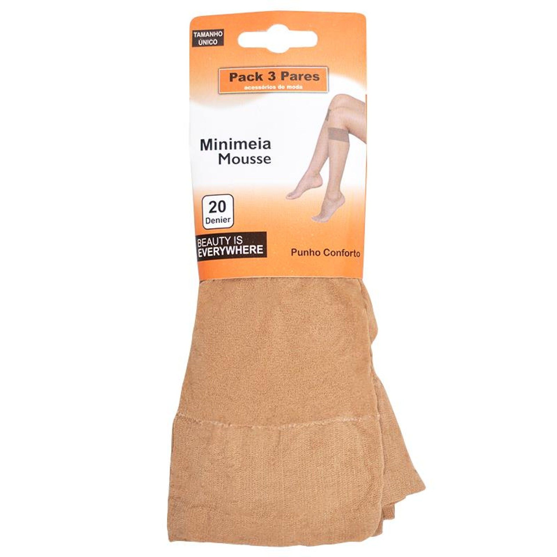 MEIA MINI MOUSSE PACK 3 REF. 33 MEIA MINI MOUSSE PACK 3 REF. 33