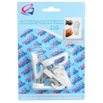 PENDURA FACIL 5UNI 4CM 4 PONTAS 456-184