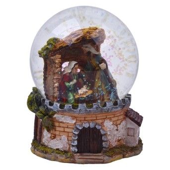 GLOBO VIDRO PRESEPIO 10CM