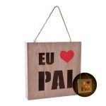 PLACA DIAPAI C/LUZ 14,3X14 2668-1CX48