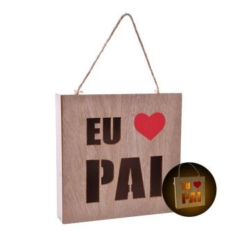 PLACA DIAPAI C/LUZ 14,3X14 2668-1CX48