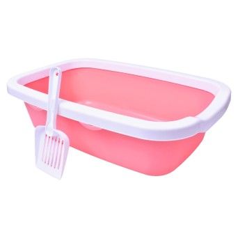 CAIXA AREIA GATO ROSA/BR 58.5X38.5X16