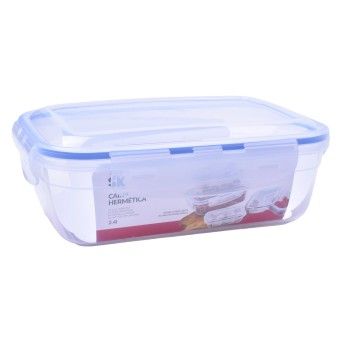 CAIXA HERMETICA 2,4L RECT ASD066 CX24