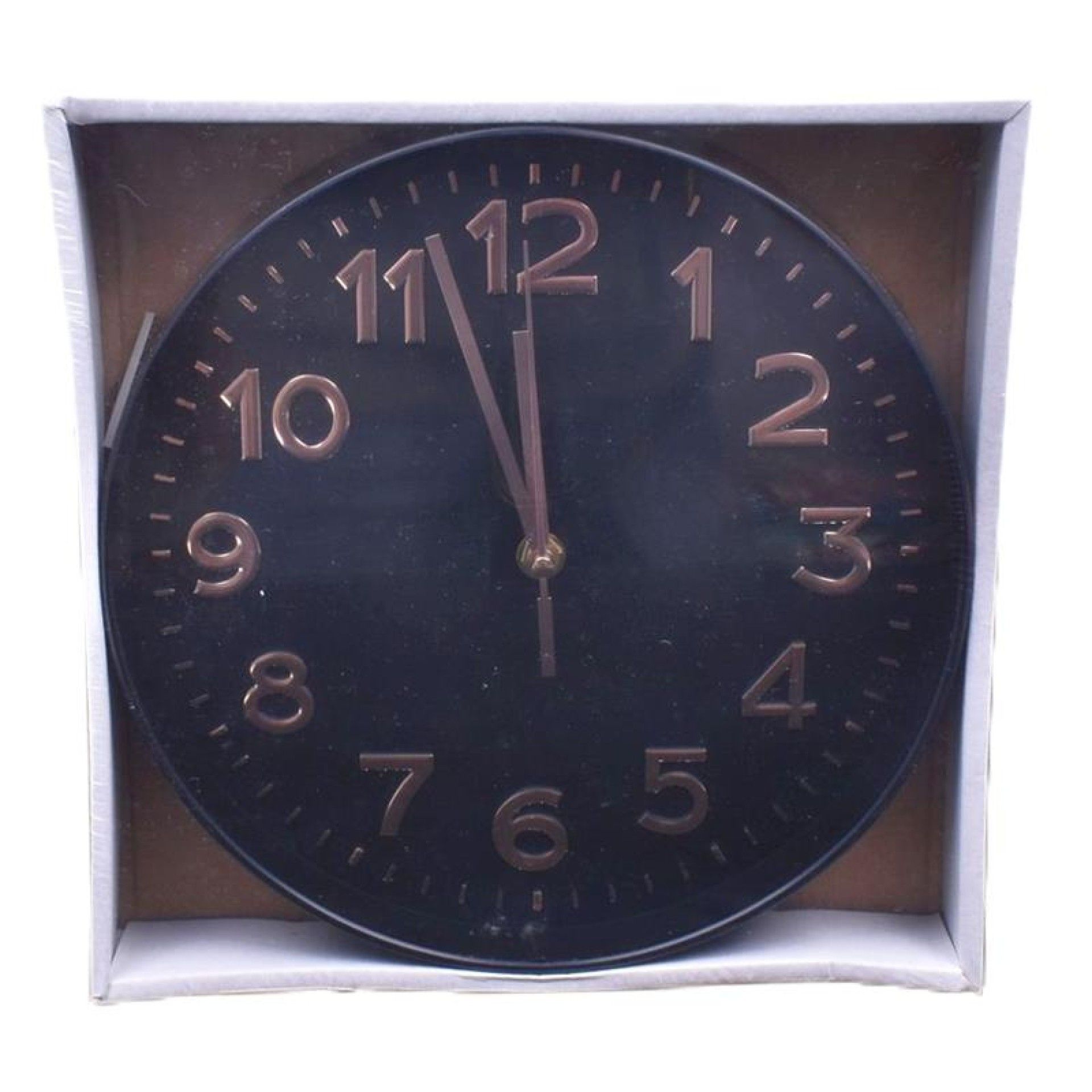 RELOGIO PAREDE 25X4CM 2443-013-25 RELOGIO PAREDE 25X4CM 2443-013-25