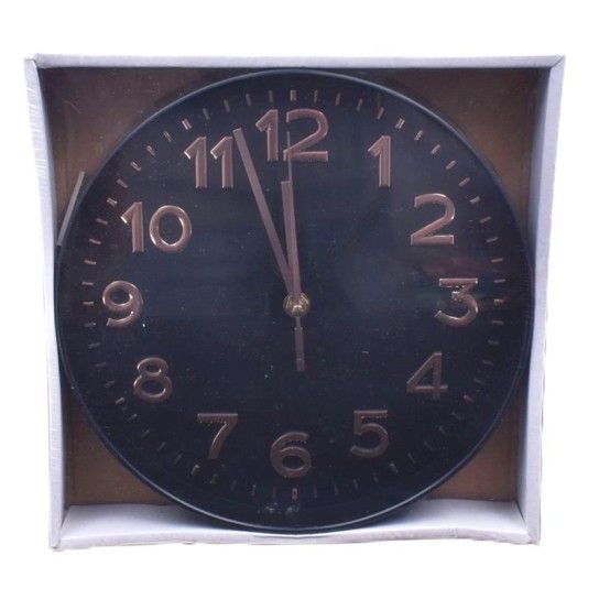 RELOGIO PAREDE 25X4CM 2443-013-25 RELOGIO PAREDE 25X4CM 2443-013-25