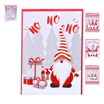 CARTAO NATAL 12X17CM 2915-650-01 CX288