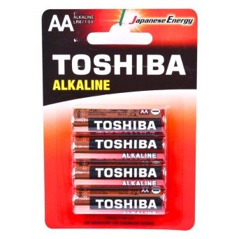 PILHA TOSHIBA ALC LR6 AA GCA4P