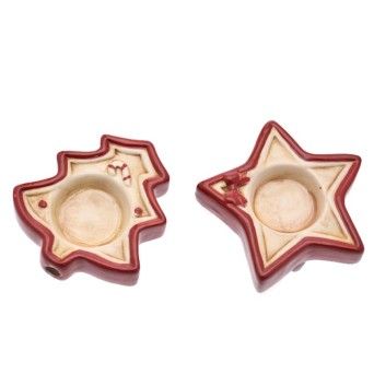 NATAL PORTA TEALIGHT ESTRELA 24993643