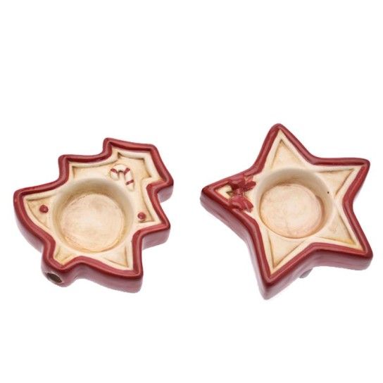 NATAL PORTA TEALIGHT ESTRELA 24993643