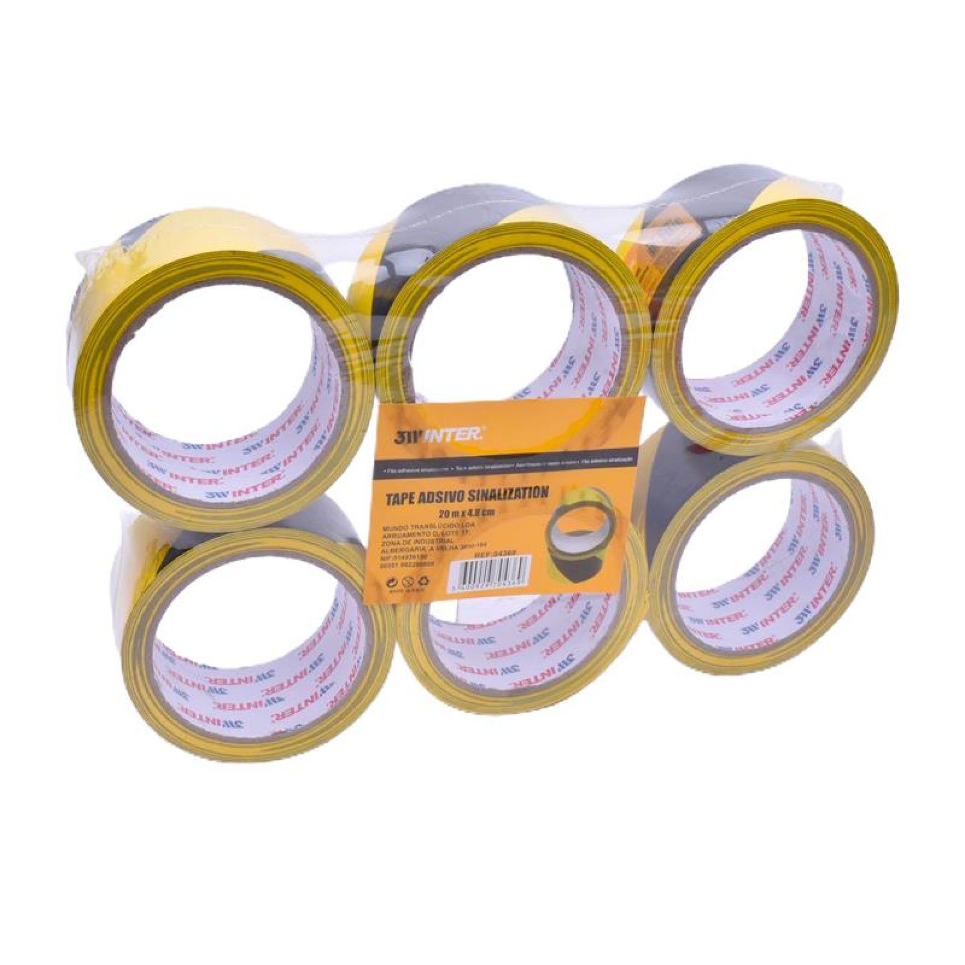 FITA SINALIZAÇAO 20MX4.8CM REF 04369 FITA SINALIZAÇAO 20MX4.8CM REF 04369