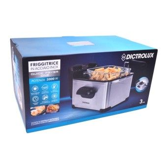 FRITADEIRA C/CESTO 586107 CINZA 2000W