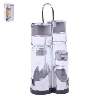 GALHETEIRO VIDRO 4PCS 22732
