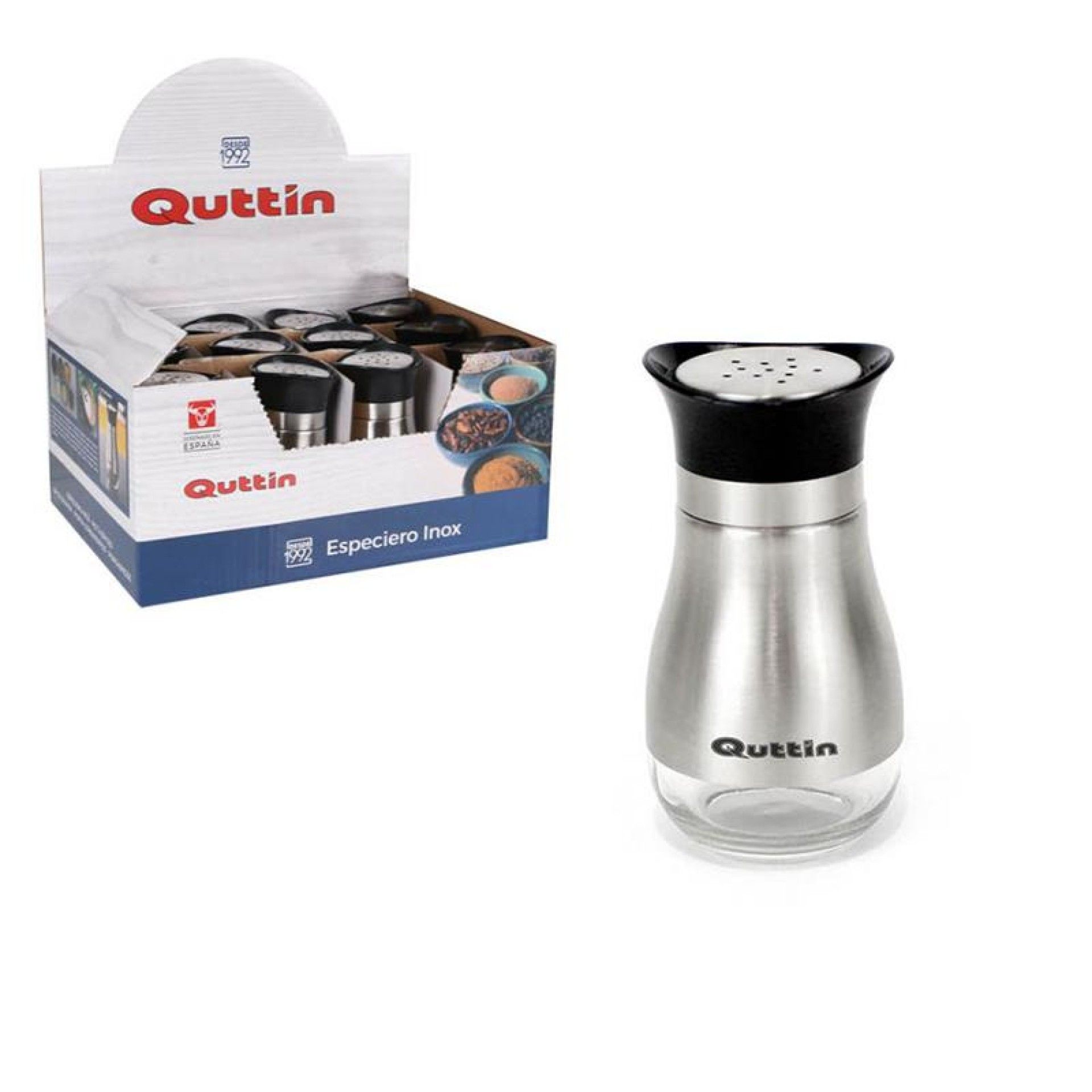 FRASCO ESPECIARIAS INOX 120CC QUTTIN FRASCO ESPECIARIAS INOX 120CC QUTTIN