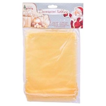 SACO ORGANZA NATAL 13X18 5UNI