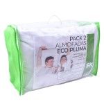 CJ 2 ALMOFADAS ECO PLUMA 45×60CM CJ 2 ALMOFADAS ECO PLUMA 45×60CM