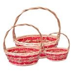 CESTO VIME SET3 RED 0235-05 CX8 CESTO VIME SET3 RED 0235-05 CX8