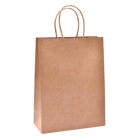 SACO PAPEL 18X8X24CM 042-38 KRAFT CX240