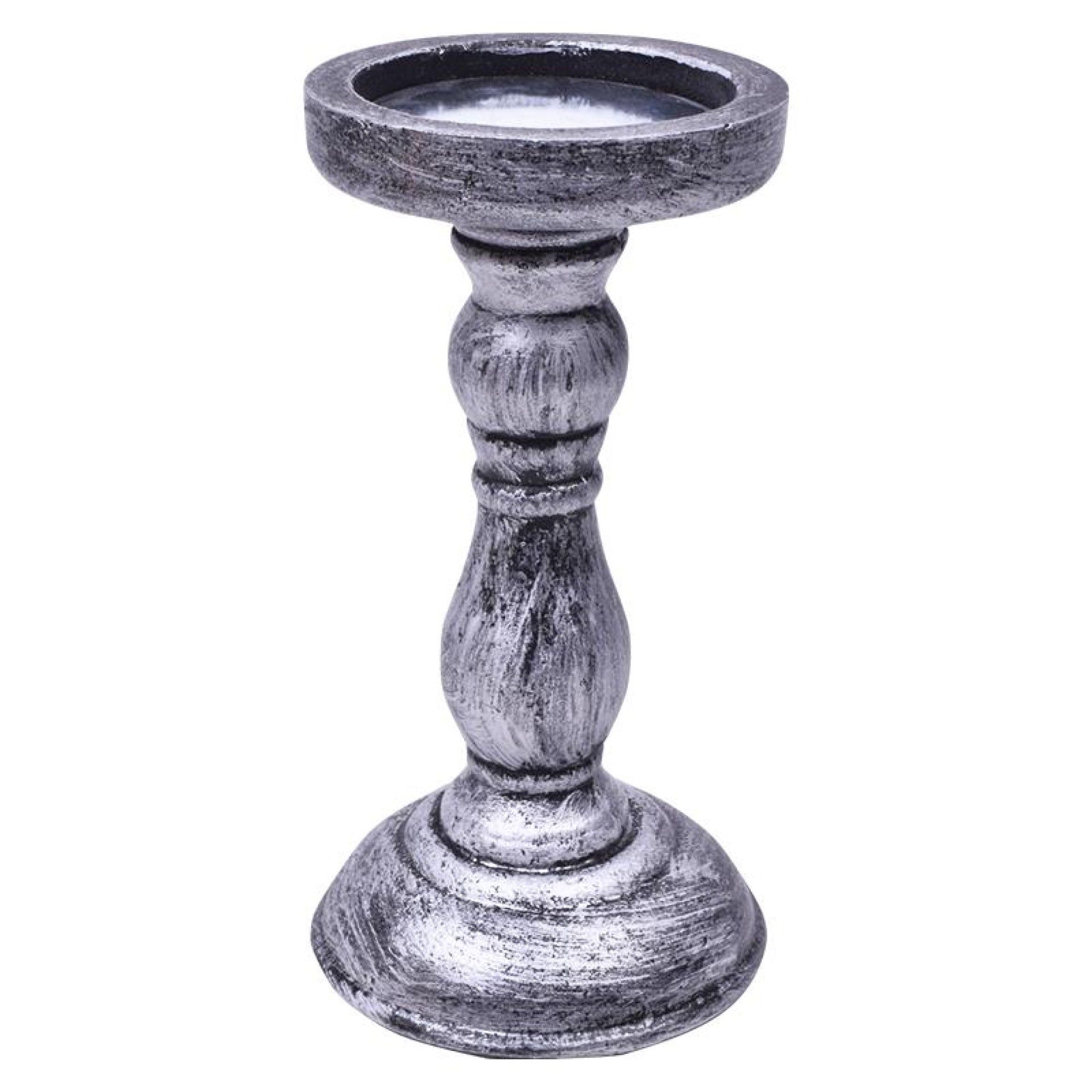 CASTIÇAL MADEIRA 19X10 2537-501C CX48 CASTIÇAL MADEIRA 19X10 2537-501C CX48
