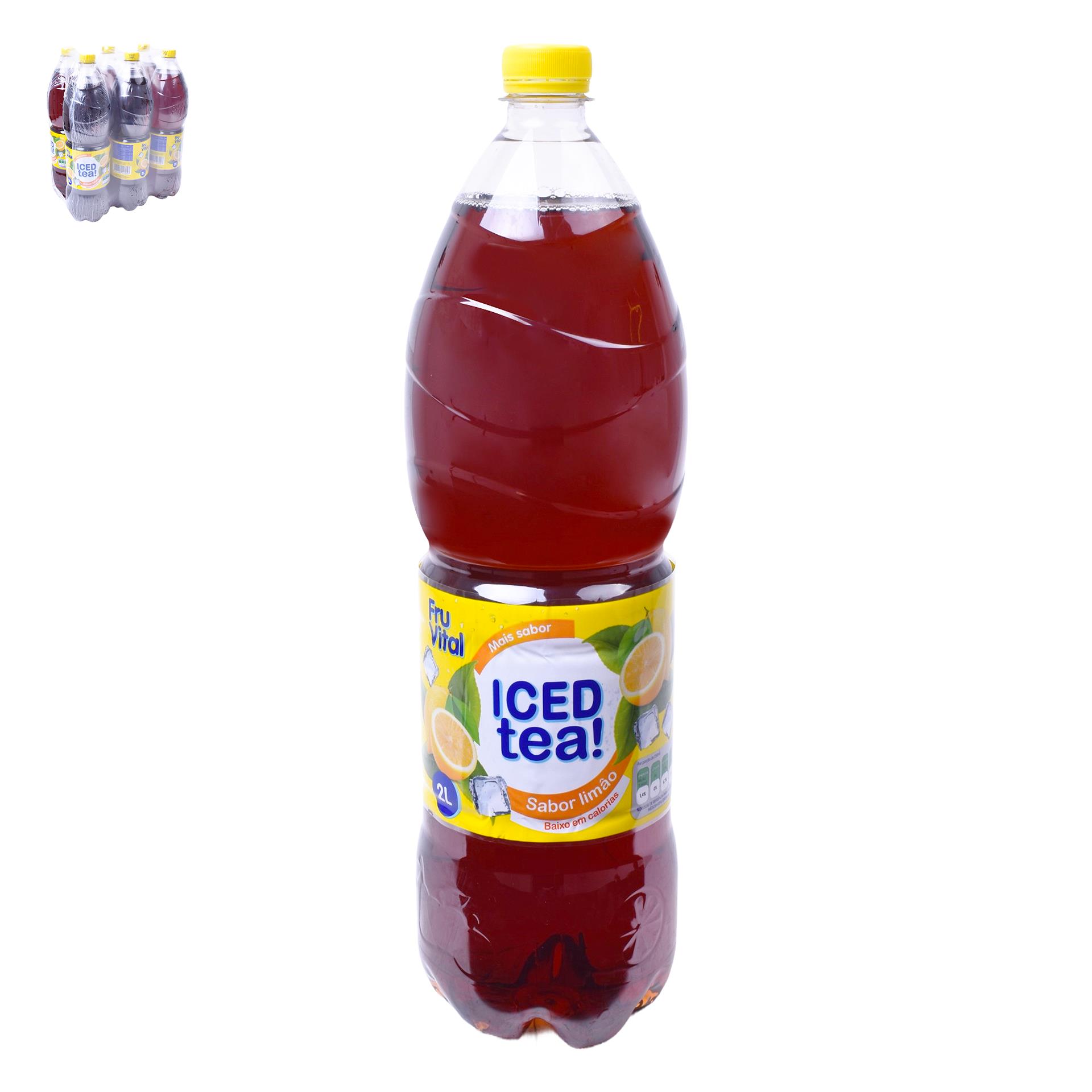 FRUVITAL ICED TEA LIMAO 6X2L FRUVITAL ICED TEA LIMAO 6X2L