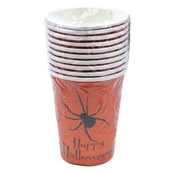 COPO PAPEL HALLOWEEN 10UN 2516-302