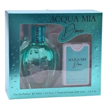 ACQUA MIA DONNA EDT 100ML + 20ML