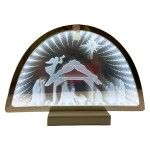 CENÁRIO DE NATAL 3D 30CM BRANCO FRIO 21007 CENÁRIO DE NATAL 3D 30CM BRANCO FRIO 21007