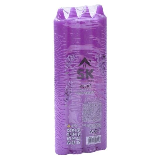 VELA RECTA LAVANDA 4UN 2782-151-A CX144 VELA RECTA LAVANDA 4UN 2782-151-A CX144