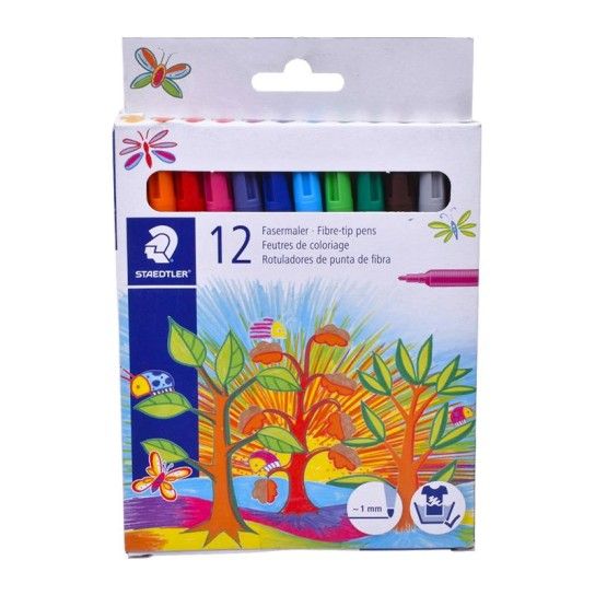 MARCADORES 12UN STAEDTLER MARCADORES 12UN STAEDTLER