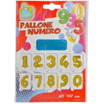 BALAO NUMERO 3 AZUL C/101 CM