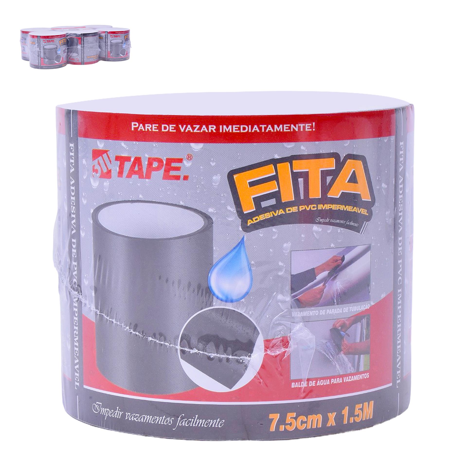 FITA ADESIVA PVC IMP.7.5CM FITA ADESIVA PVC IMP.7.5CM