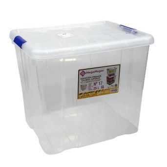 CAIXA PLASTICO 35 LT C/ FECHOS REF18925