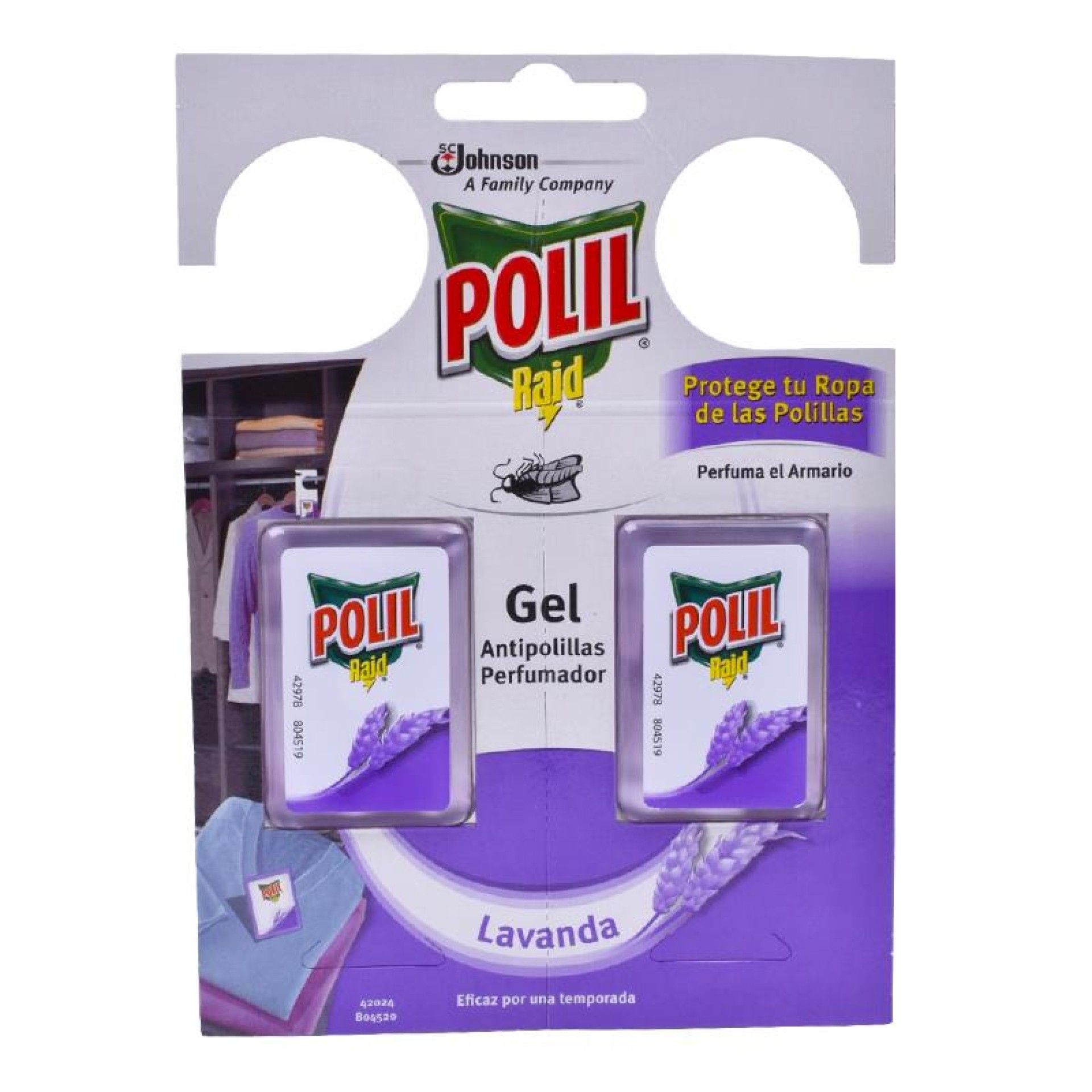 GEL PERFUMADOR POLIL LAVANDA GEL PERFUMADOR POLIL LAVANDA