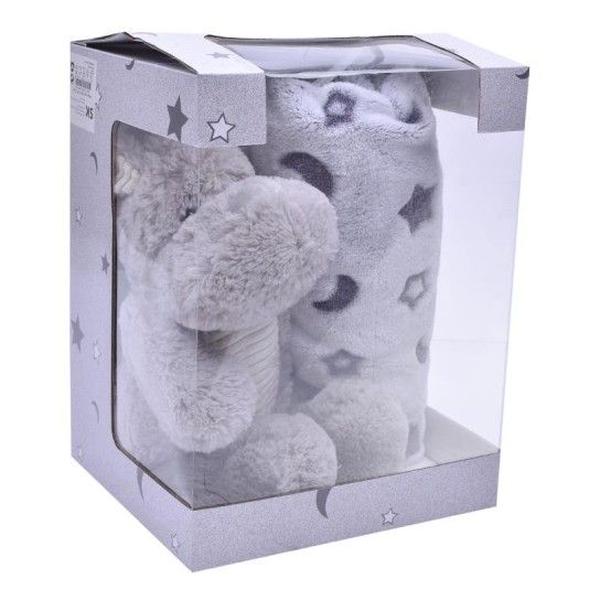 MANTA POLAR 90X75CM C/PELUCHE 2531-050-04